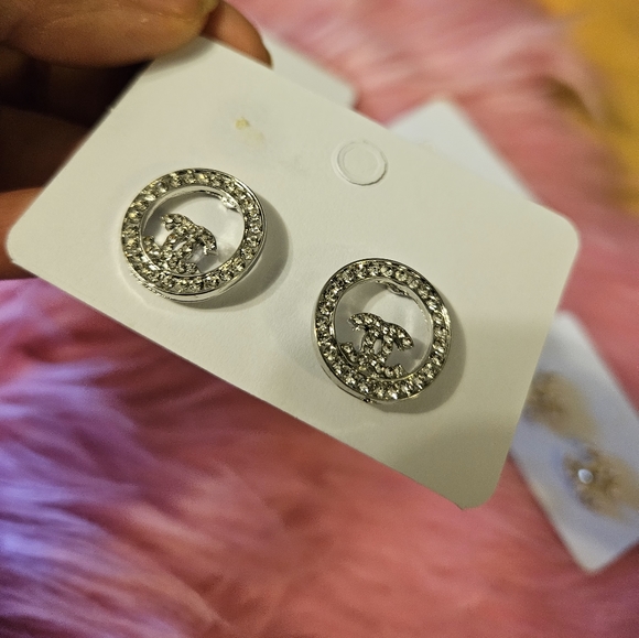 1pc Lux Fashion Earrings 925 sterling silver - Picture 4 of 5